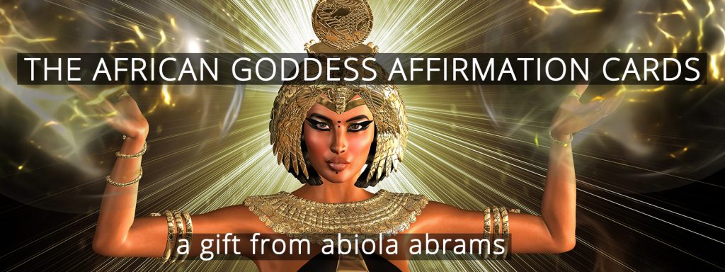 African Goddess Affirmation Cards