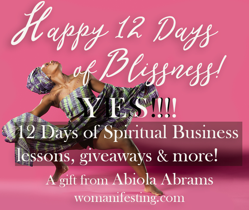 Celebrate - 12 days of blissness