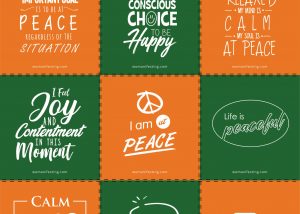 Free Printable Mindfulness Mantra Affirmation Cards