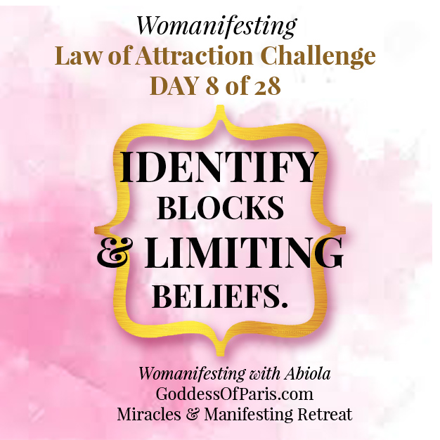 identify blocks and limiting beliefs - law of attraction challenge