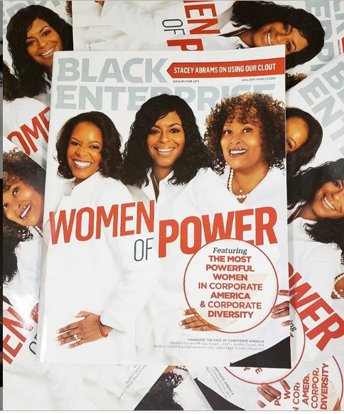 black women of power- magazine cover best podcasts - Best Women’s Podcasts: The Black Enterprise Magazine List [Audio]