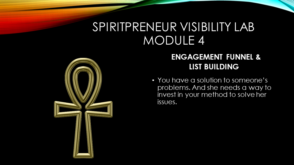 Spiritpreneur Visibility Mindset Module 4