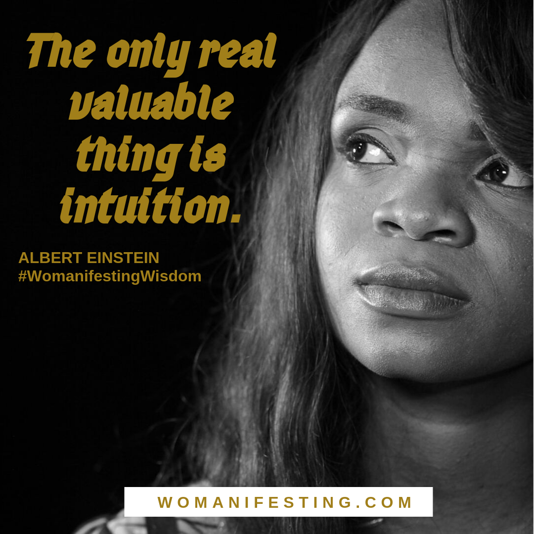 The only real valuable thing is intuition. (1)