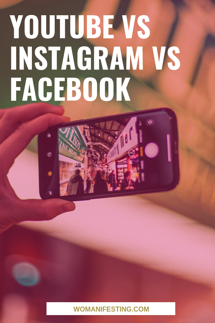 YouTube vs Instagram vs Facebook