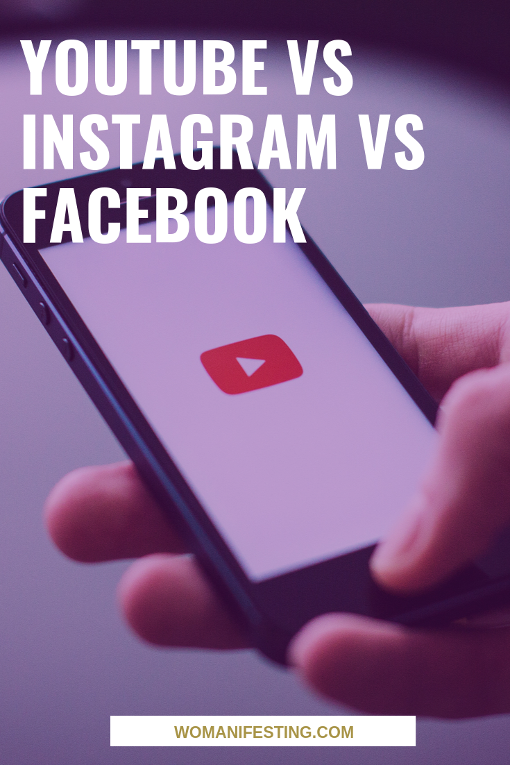 YouTube vs Instagram vs Facebook