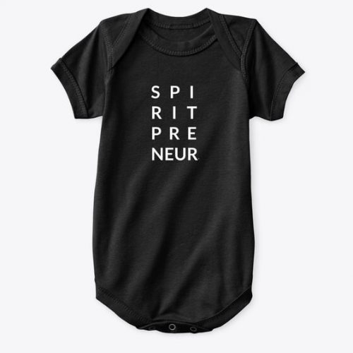 Official Spiritpreneur® T-Shirt (Black) - front