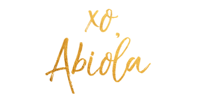 Abiola signature i