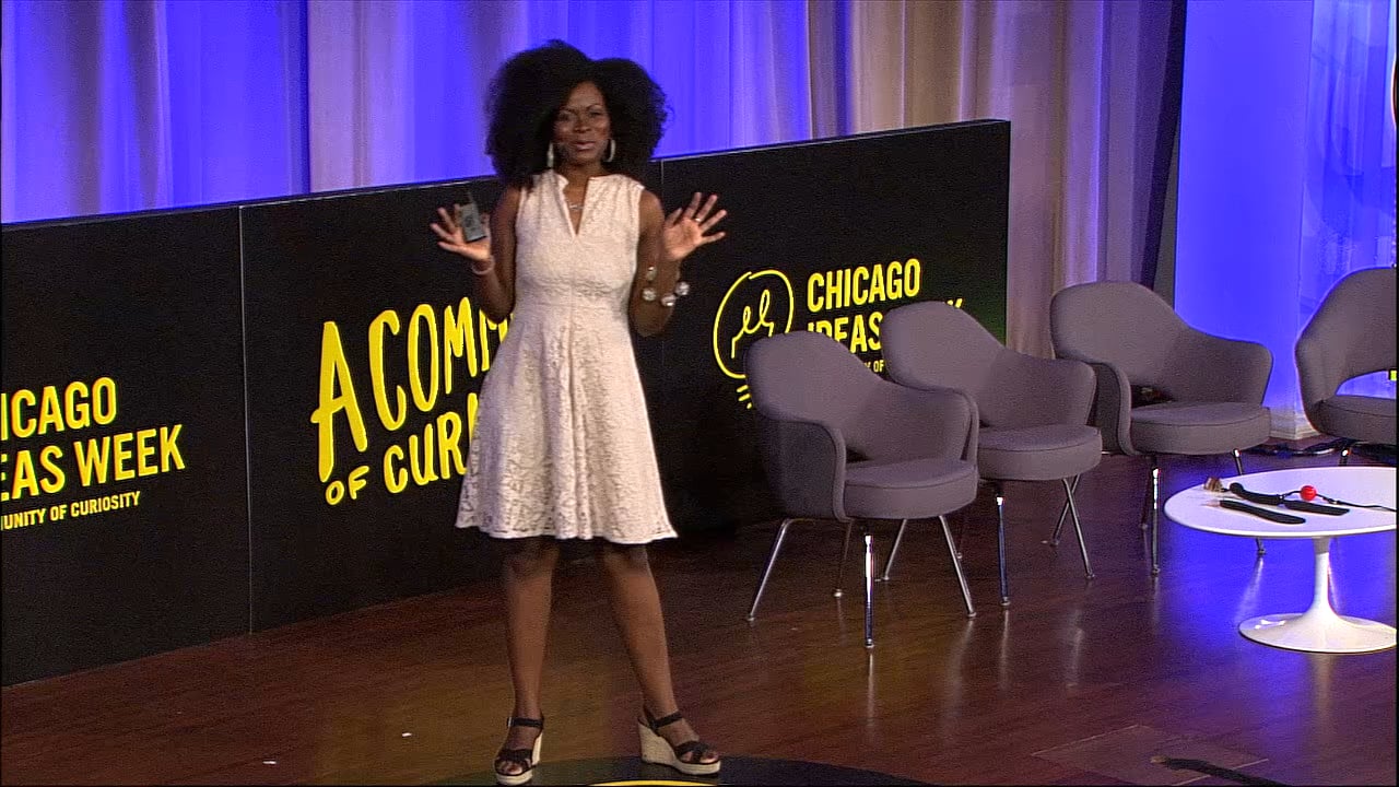 Abiola Abrams Chicago ideas tedx talk Abiola Abrams Stage Speaker