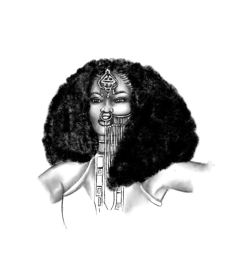 Queen of Sheba Queen Makeda by Abiola Abrams