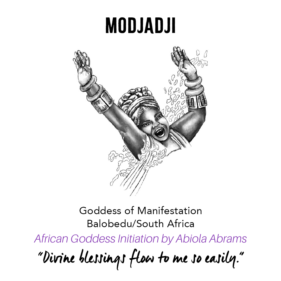 Rain Goddess Modjadji: African Goddess Initiation: Sacred Rituals for Self-Love, Prosperity and Joy