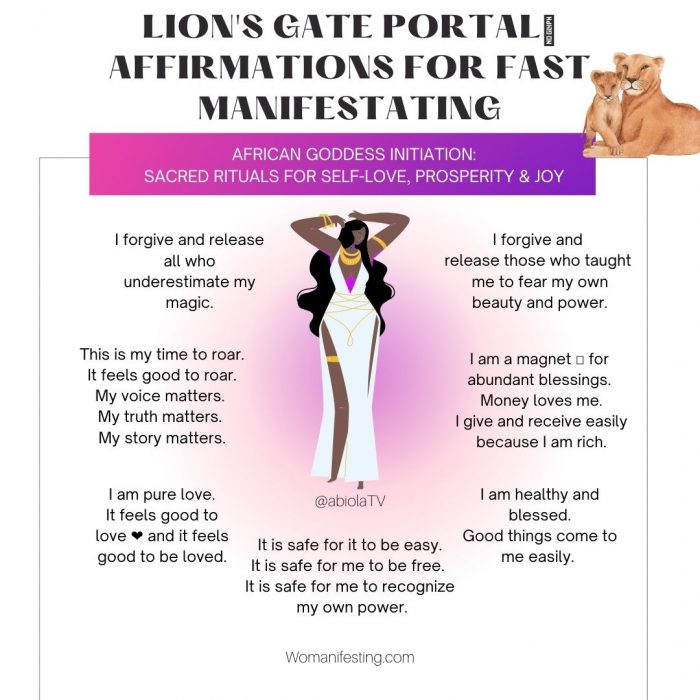 Manifesting Meditation Lion's Gate Portal & Leo New Moon [Video]