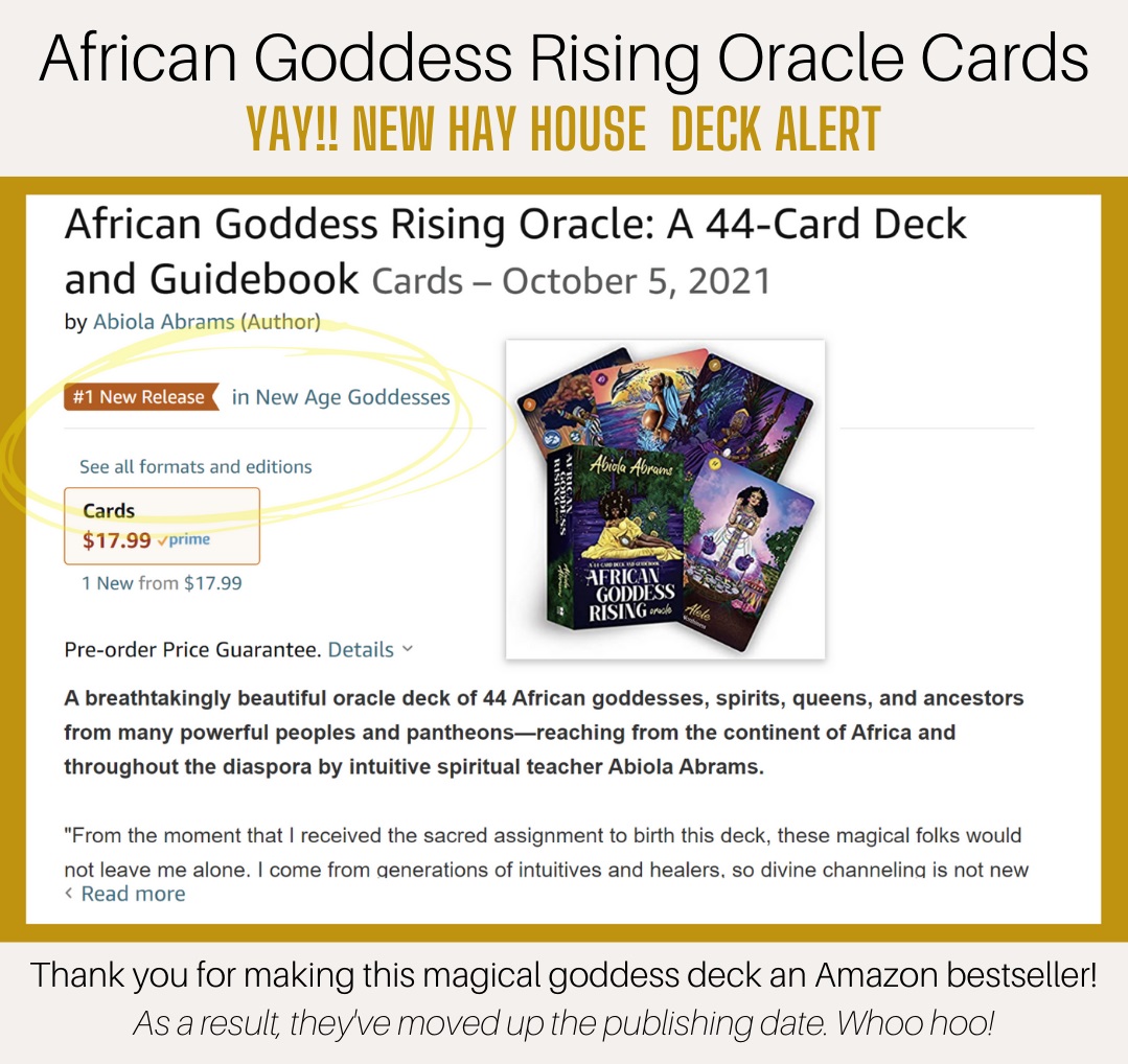 African Goddess Rising Oracle Cards #1