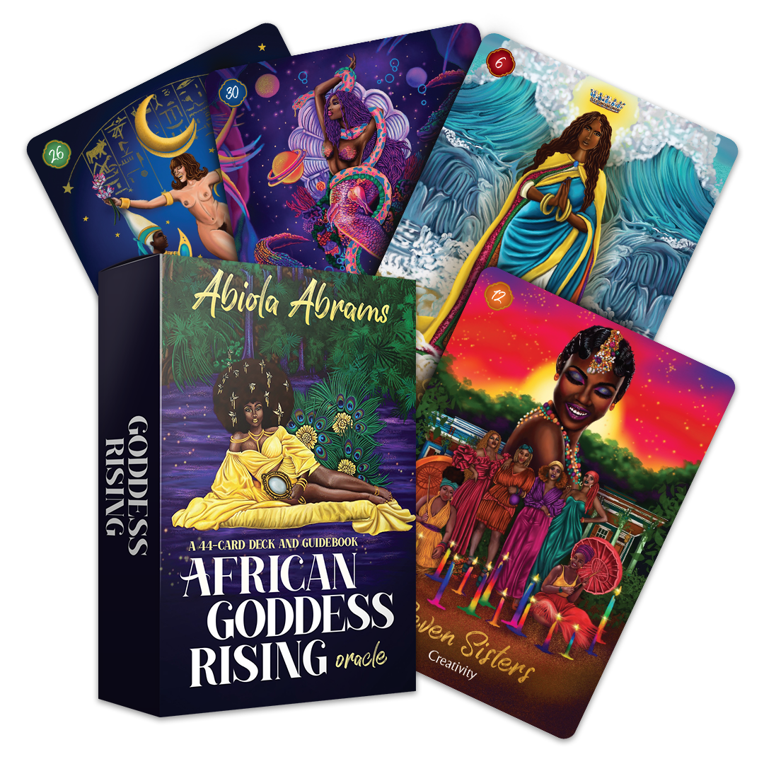 _362387 - African Goddess Rising Oracle Cards Deck - 1080x1080 - 01 African Goddess Rising Oracle Cards