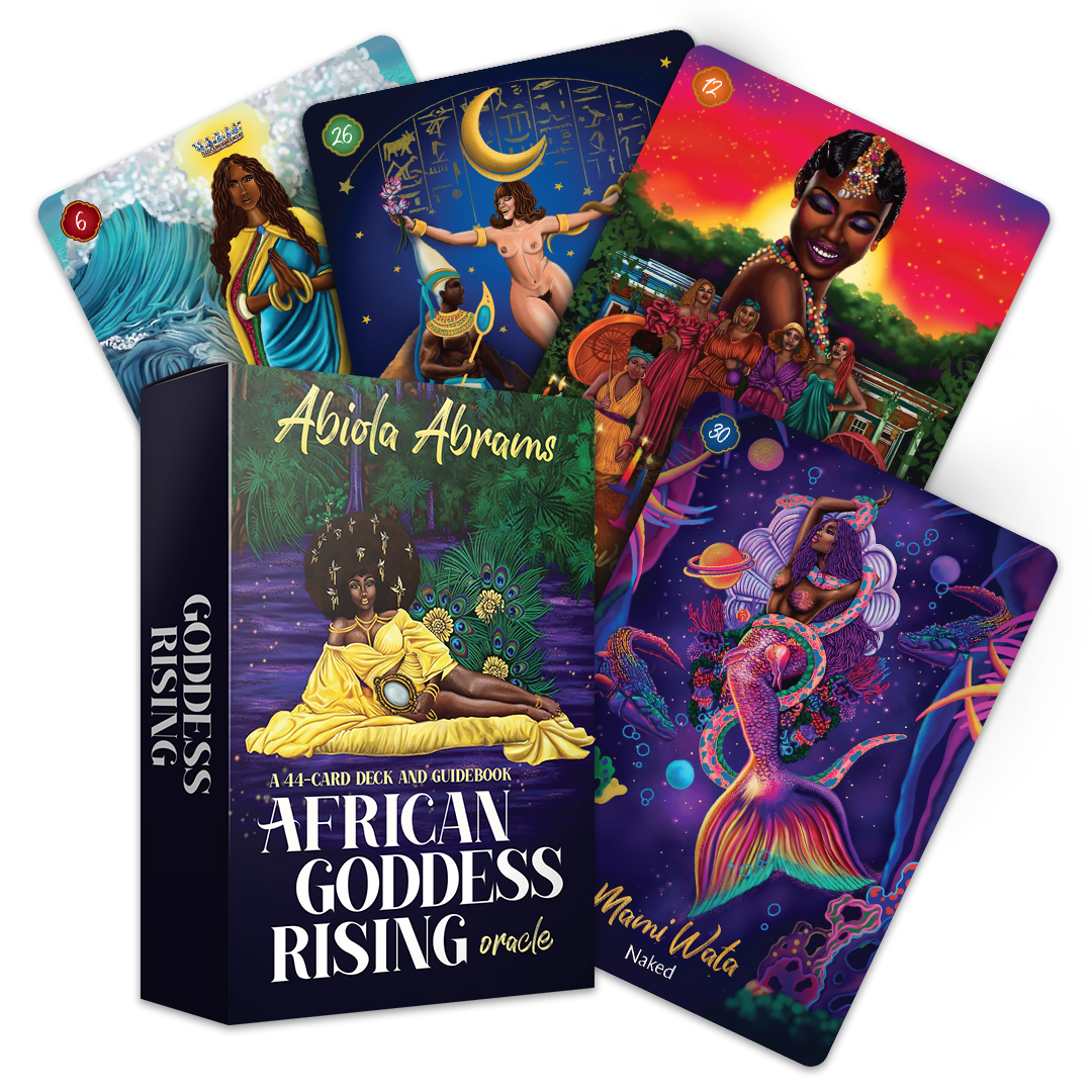 African Goddess Rising Oracle Cards by Abiola - Hay House