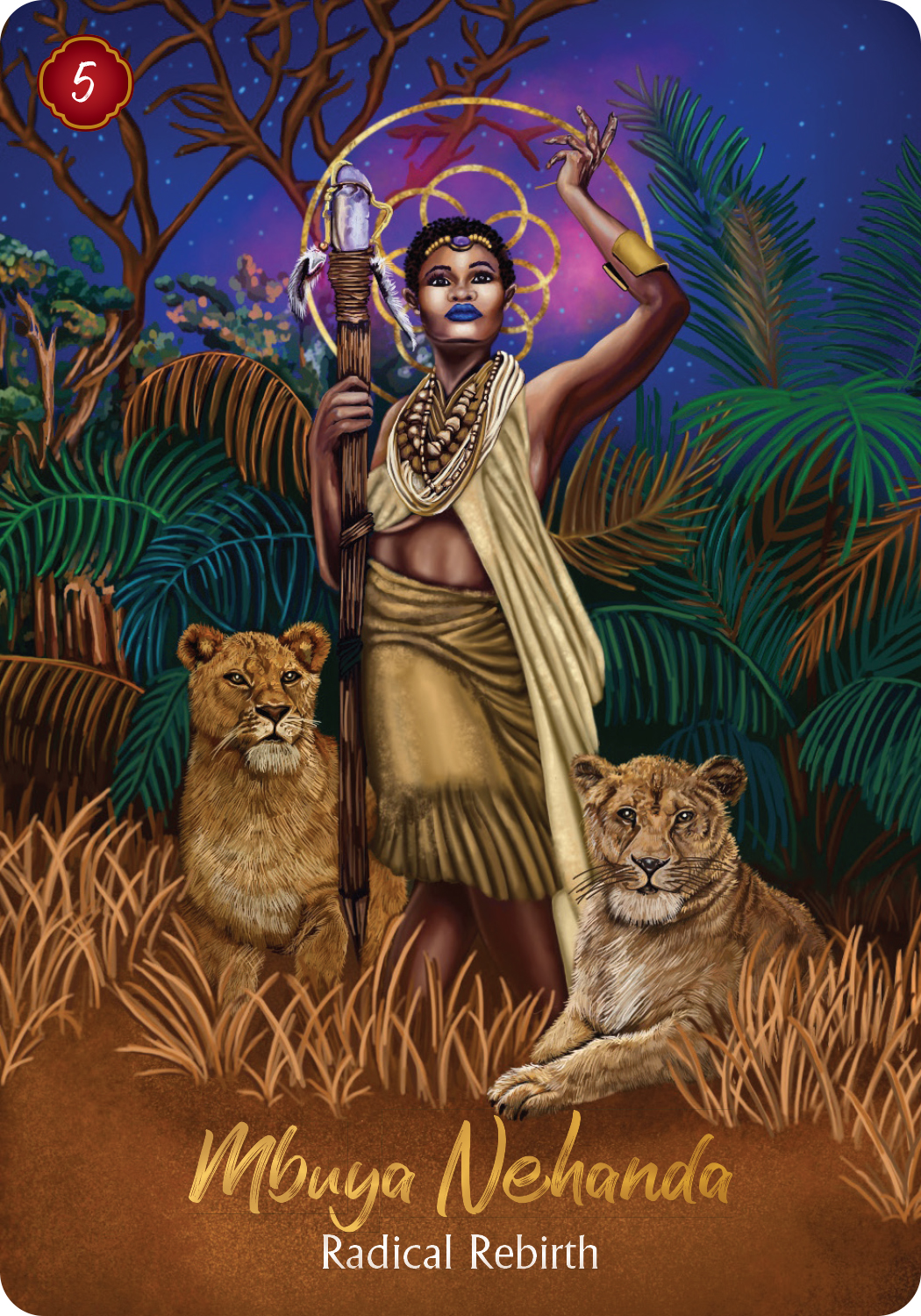 AFRICAN GODDESS RISING ORACLE DECK