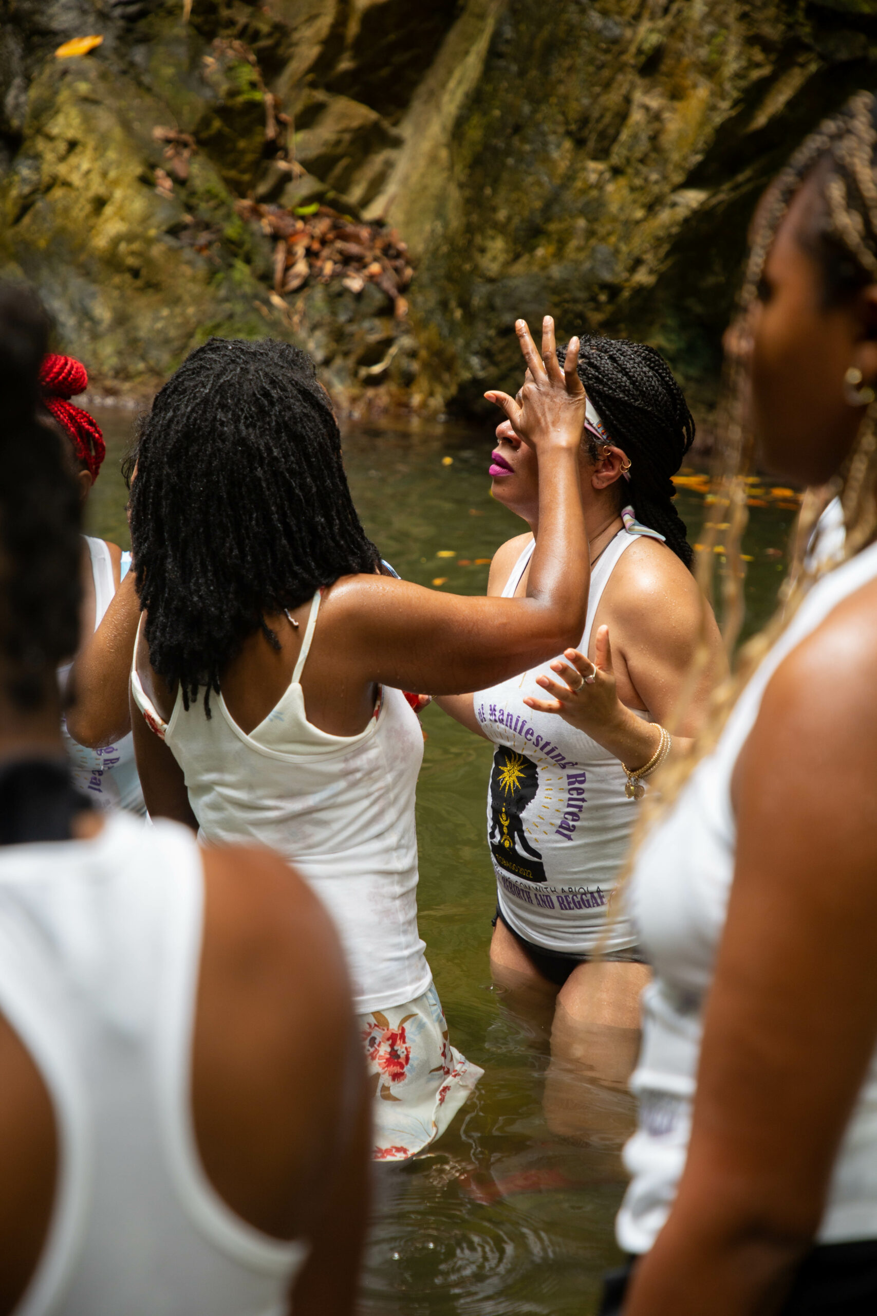 Waterfalls in West Indies Retreat in Trinidad and Tobago with Abiola Abrams
