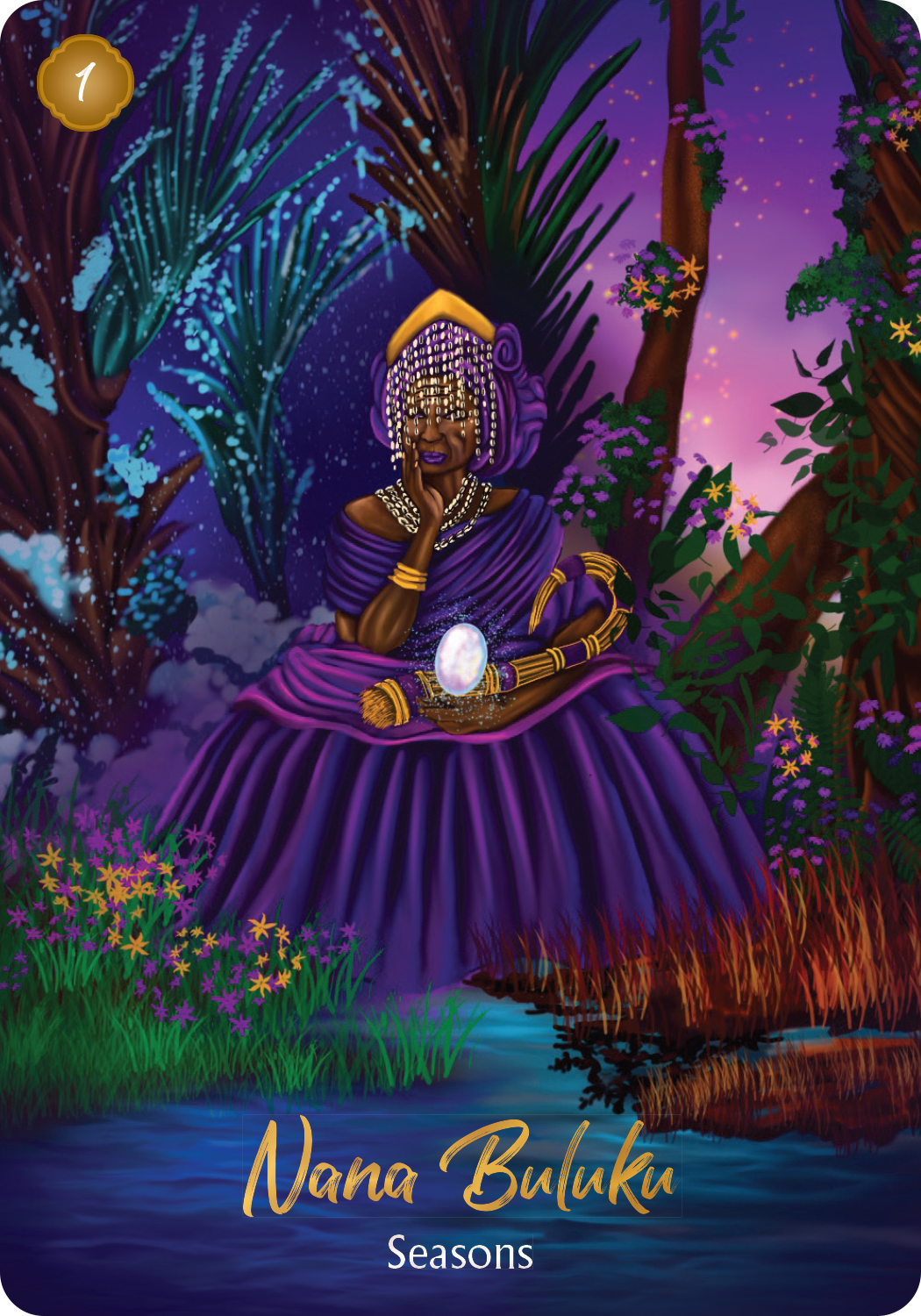 Nana Buluku - African Goddess Rising Cards