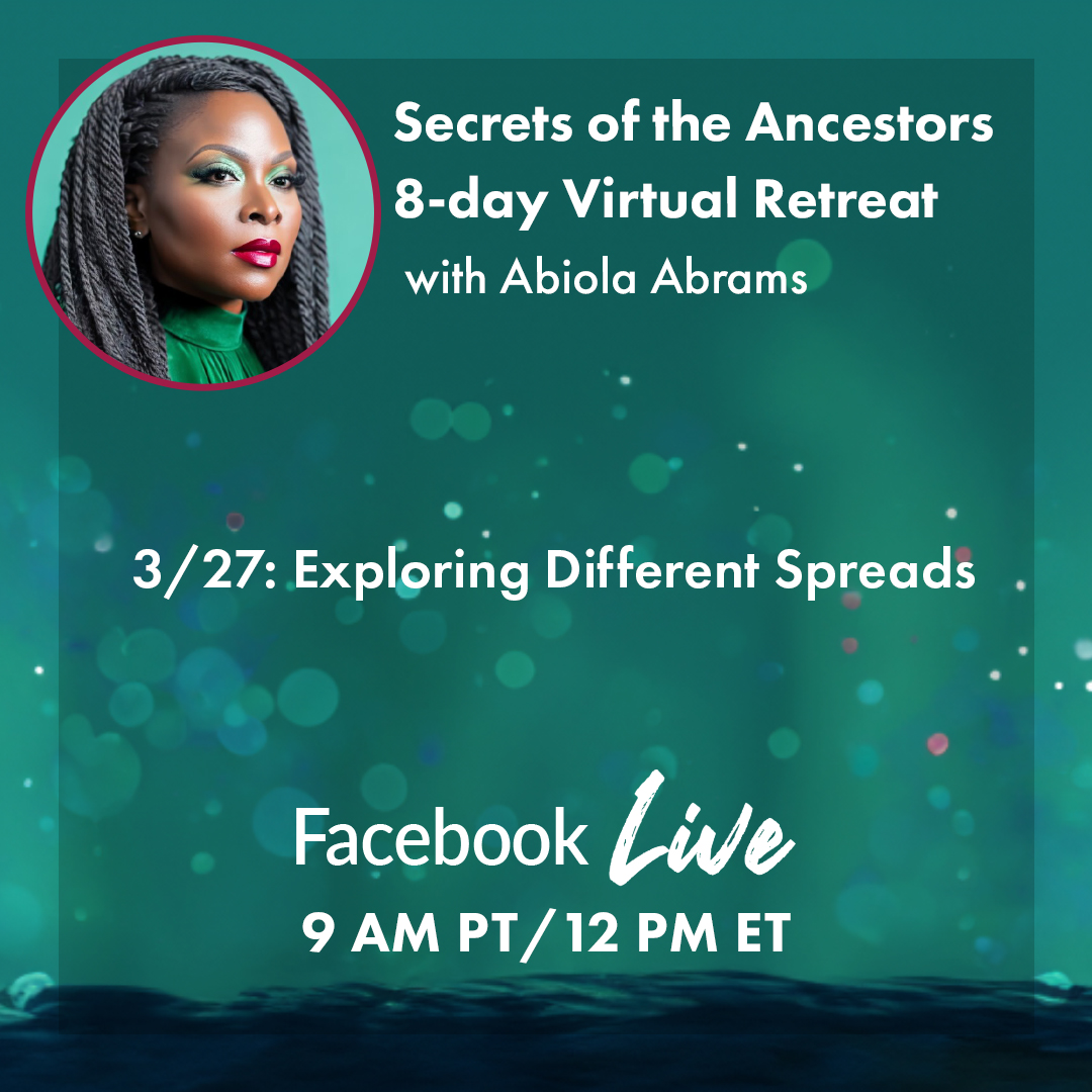 1080x1080-Secrets of the Ancestors Oracle-FB Live-Social-wk3