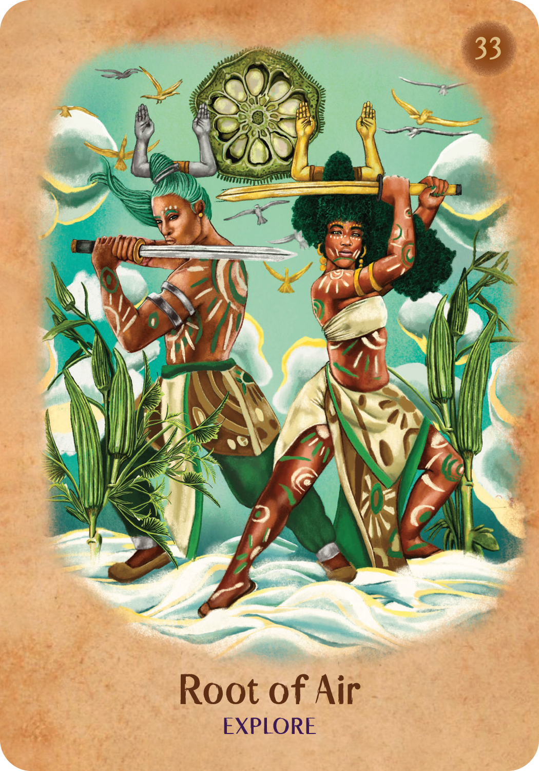 ROOT OF AIR - Secrets of Ancestors Cards_Root of Air