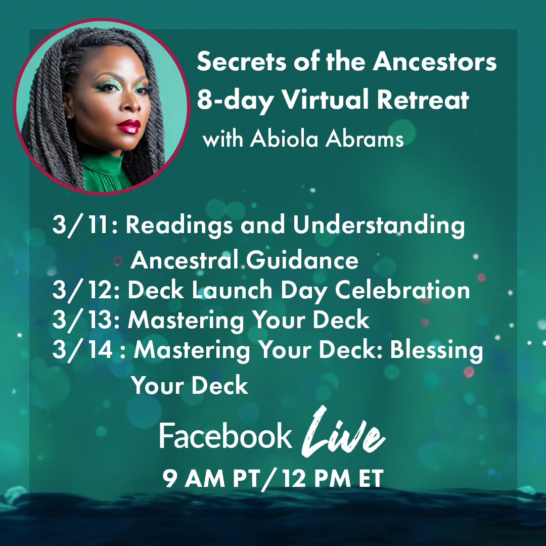 1080x1080-Secrets of the Ancestors Oracle-FB Live-Social-wk2