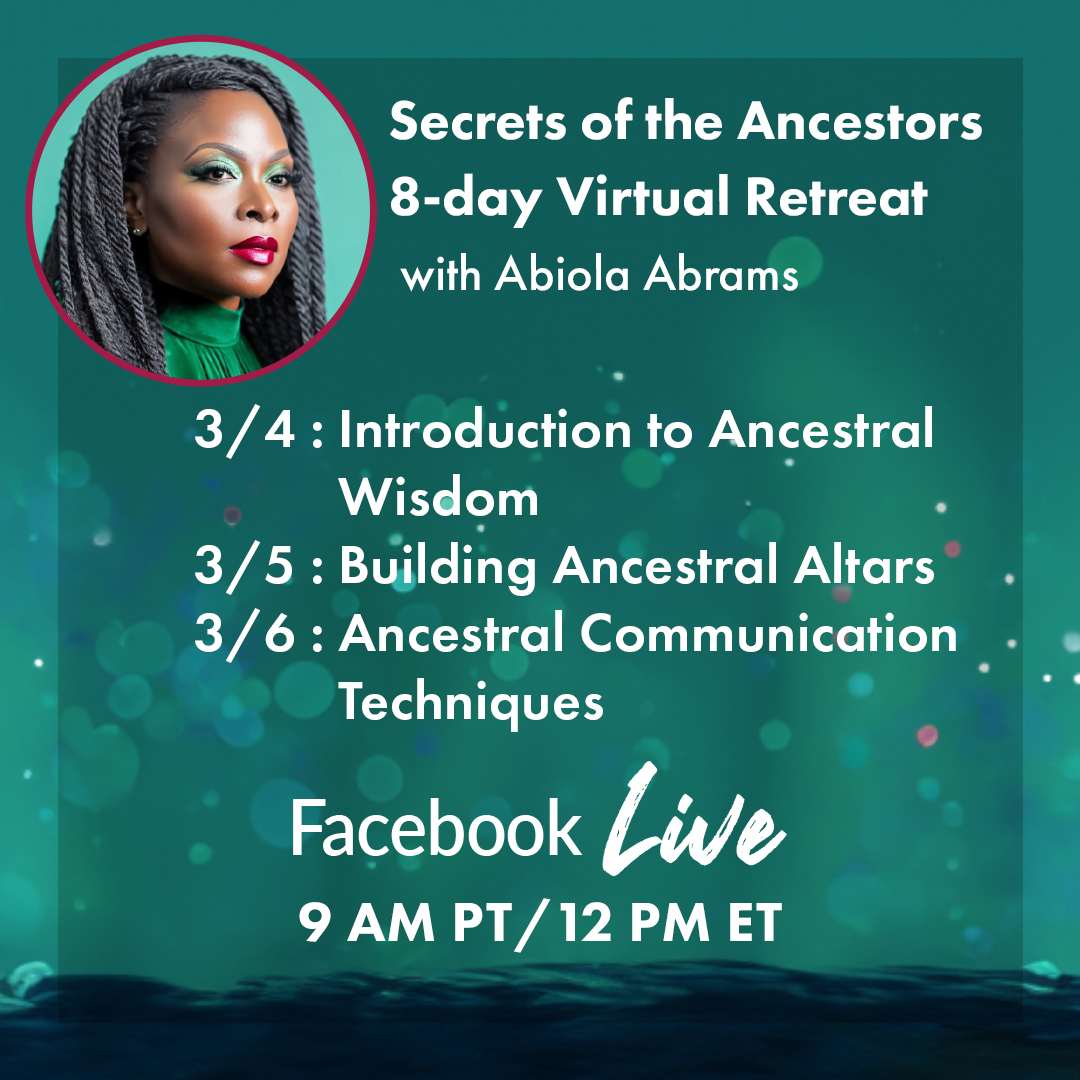 1080x1080-Secrets of the Ancestors Oracle-FB Live-Social-wk1
