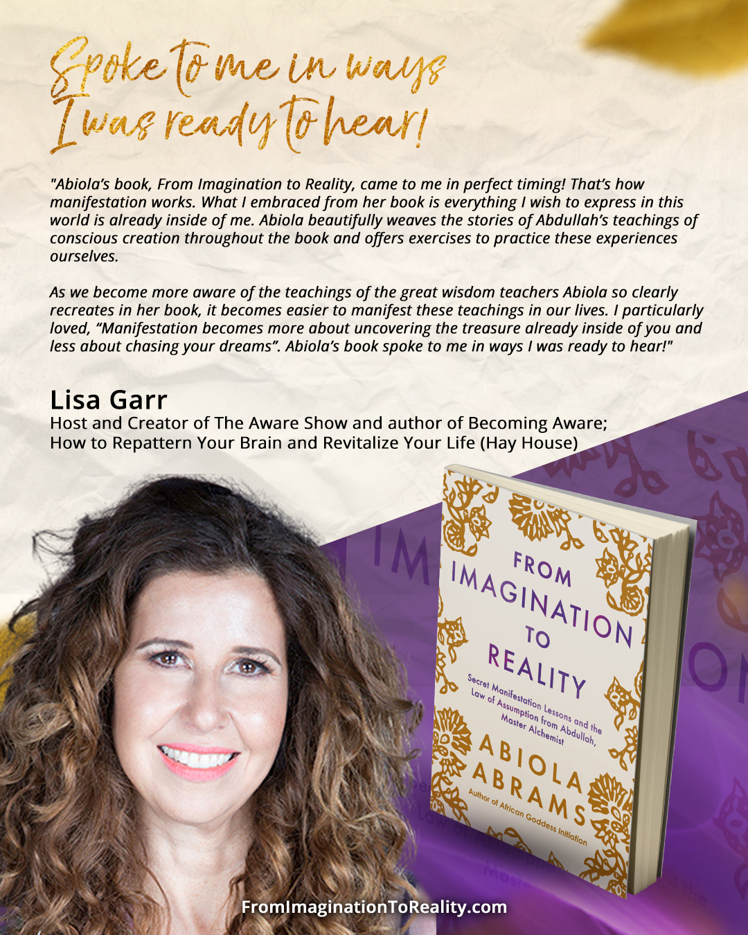 Lisa Garr on Manifesting From Imagination to Reality