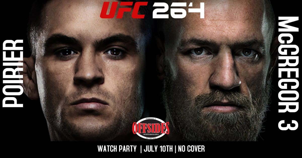 UFC 264 at Offside’s Sports Bar & Grill