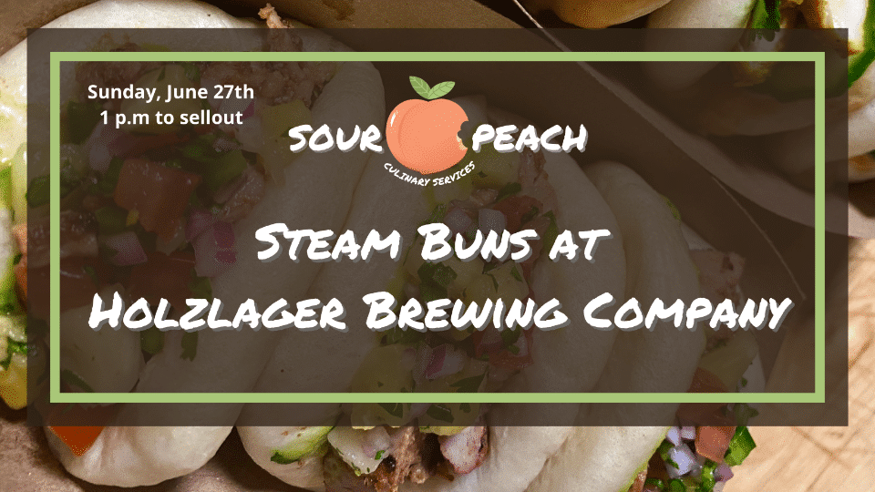 Sour Peach Pop Up at Holzlager Brewing