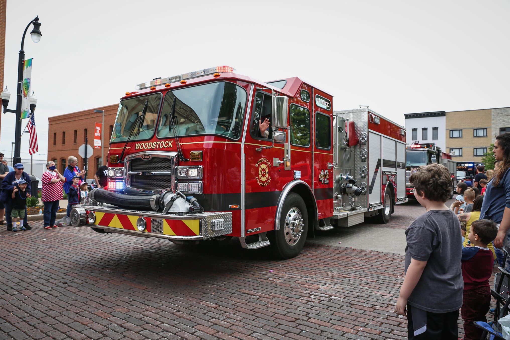 Woodstock Fire Rescue District at the Farmers Market