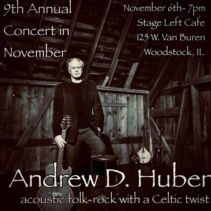 Andrew D Huber in concert