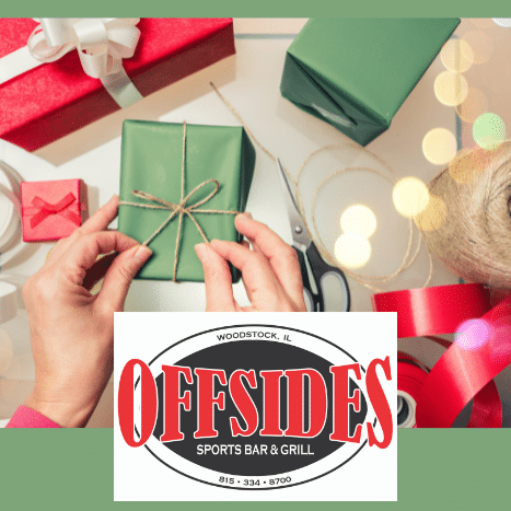 7th Annual FREE Gift Wrapping Party at Offsides Sports Bar & Grill