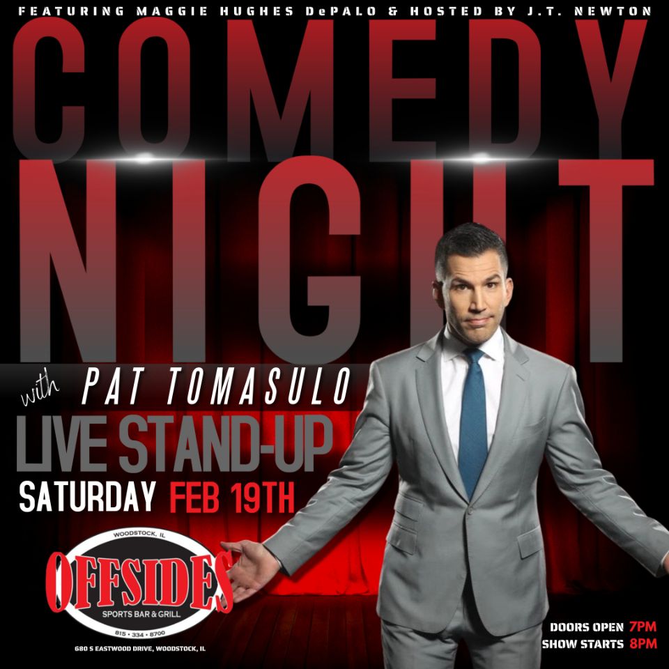 Pat Tomasulo LIVE Stand-Up Comedy Show at Offsides Sports Bar and Grill