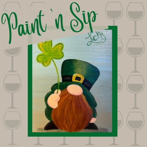 March Paint and Sip at Stage Left Cafe