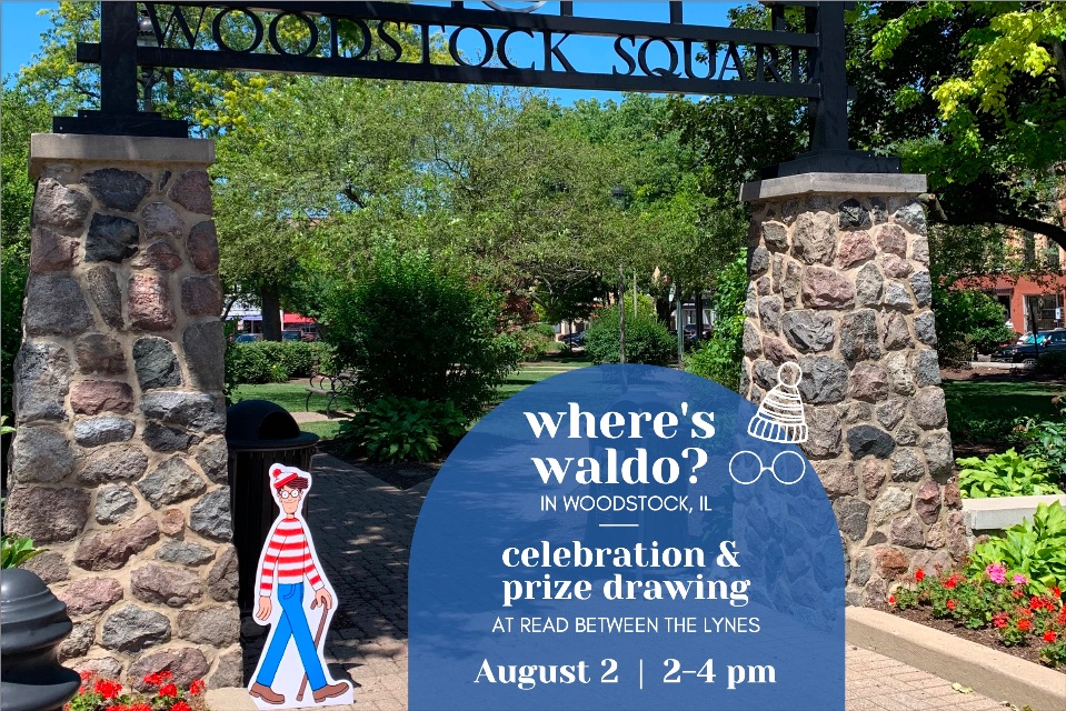 Where’s Waldo? Celebration & Prize Drawing at Read Between The Lynes