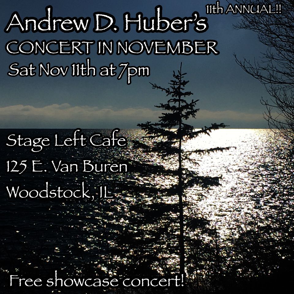 Andrew D Huber @ the Stage Left Café