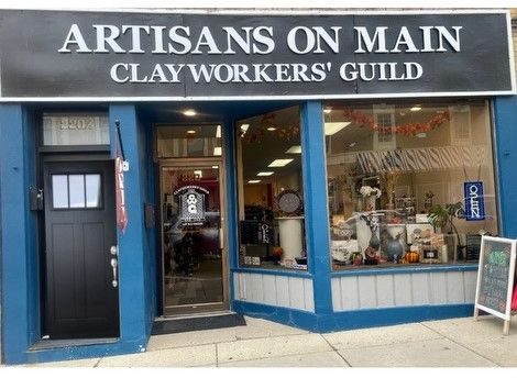 Artisans on Main 2nd Anniversary, Clayworkers’ Guild of Illinois 45th Anniversary