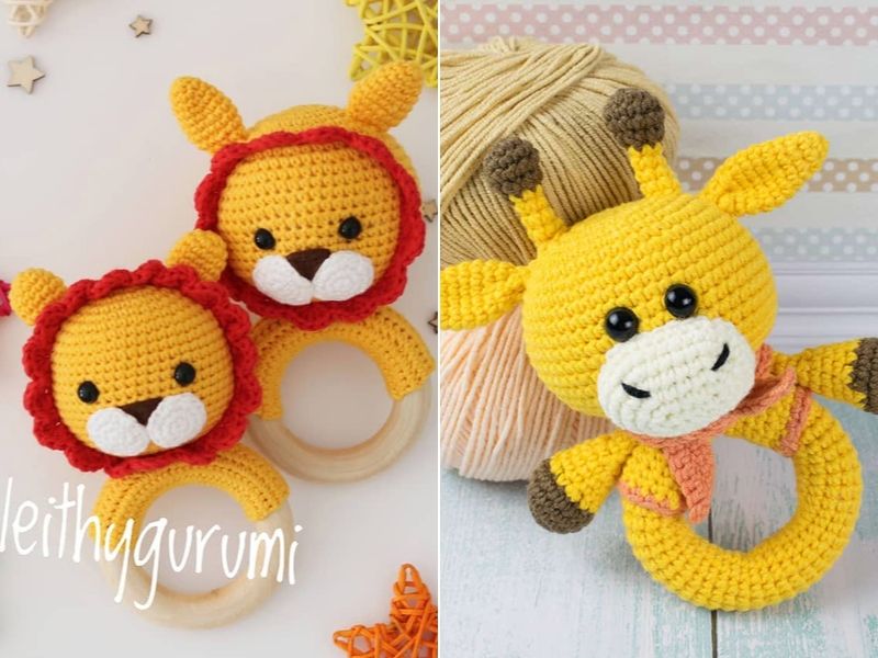 crochet rattle