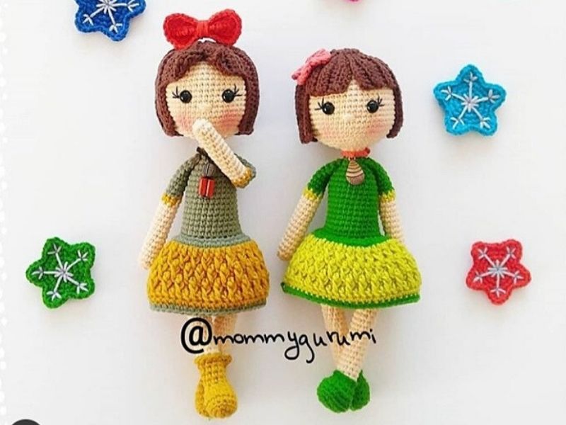 crochet amigurumi dolls