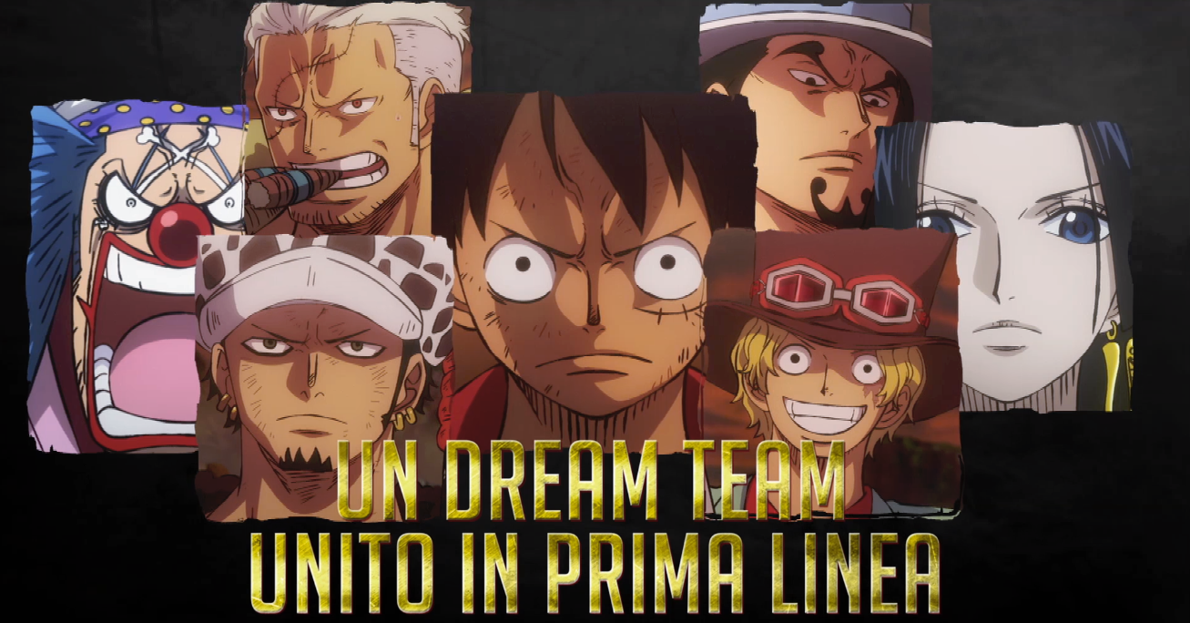 ONE PIECE STAMPEDE: All Star, tutti i personaggi storici coinvolti nel film