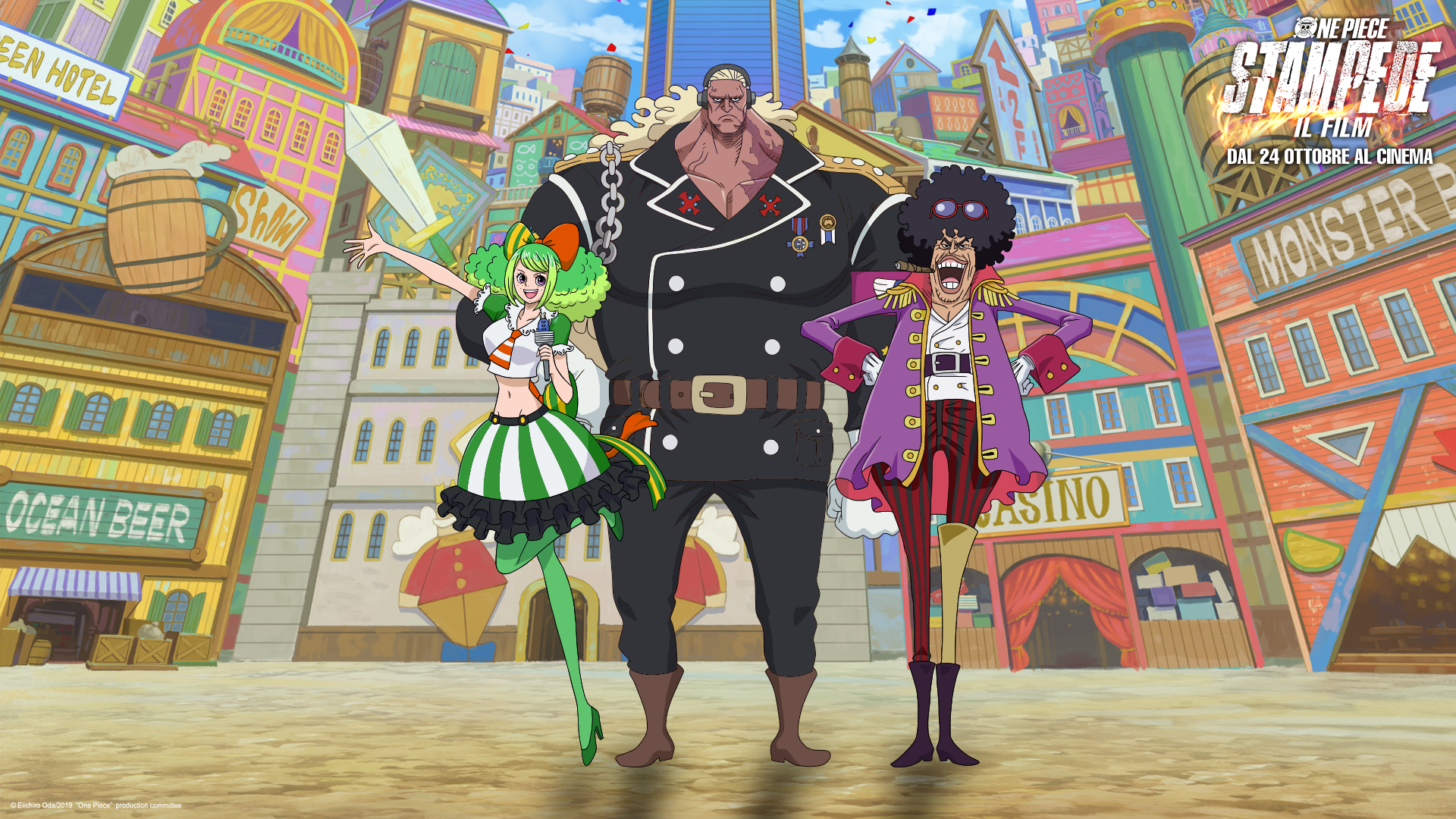 ONE PIECE STAMPEDE: All Star, tutti i personaggi storici coinvolti nel film