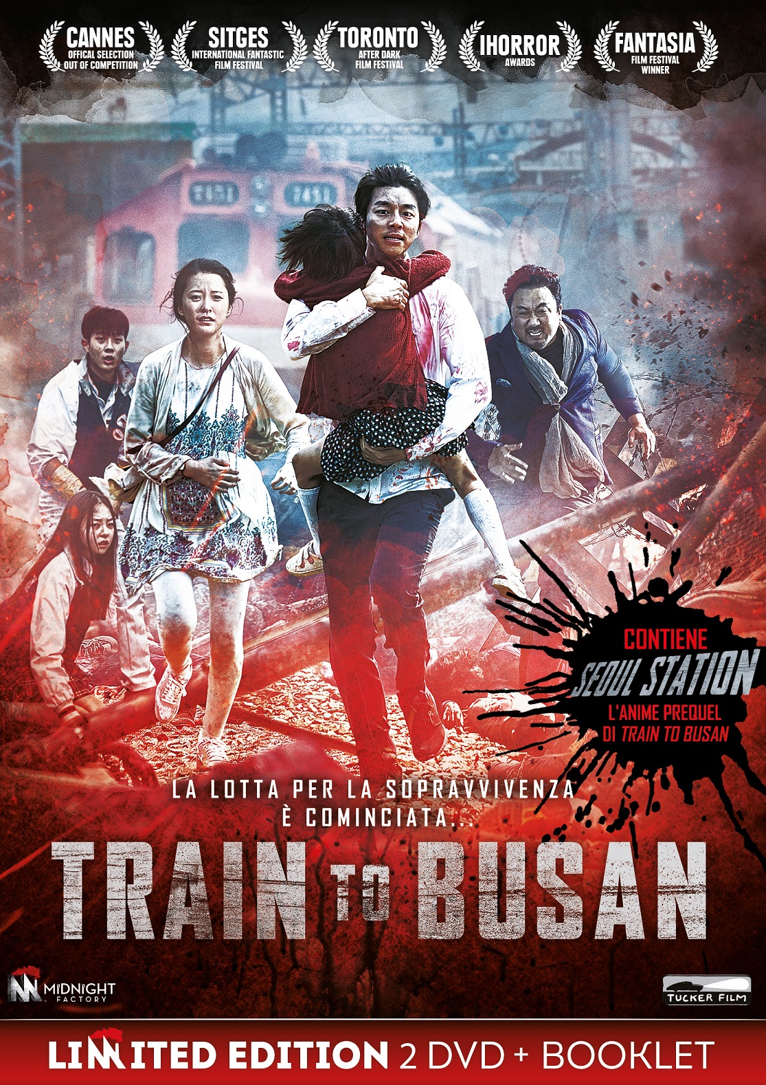 Risultati immagini per train to busan poster italia