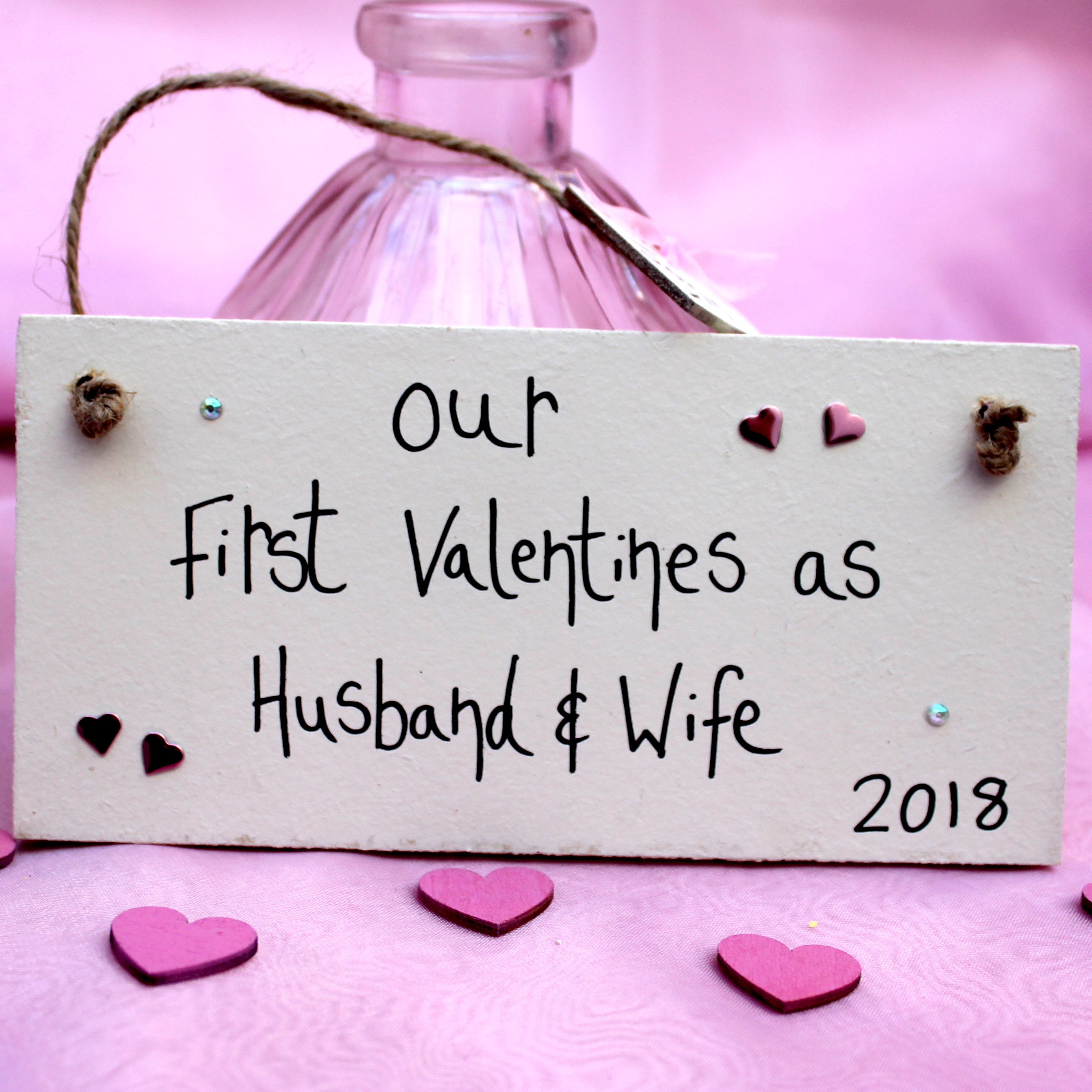 first valentines as husband and wife gifts