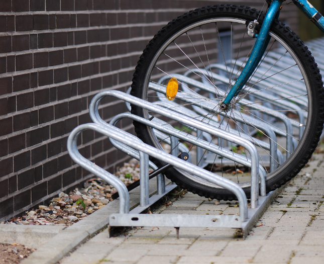 Bicycle racks for Fort Worden State Park