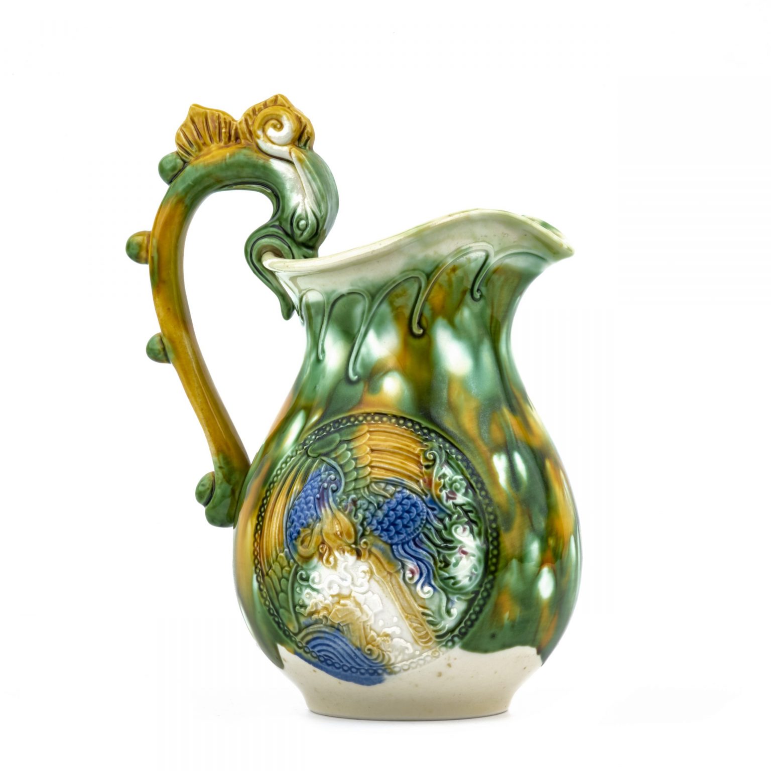 Sancai pottery ewer