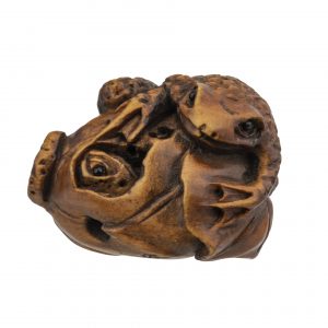 Wooden frog