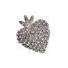 Rhinestone brooch