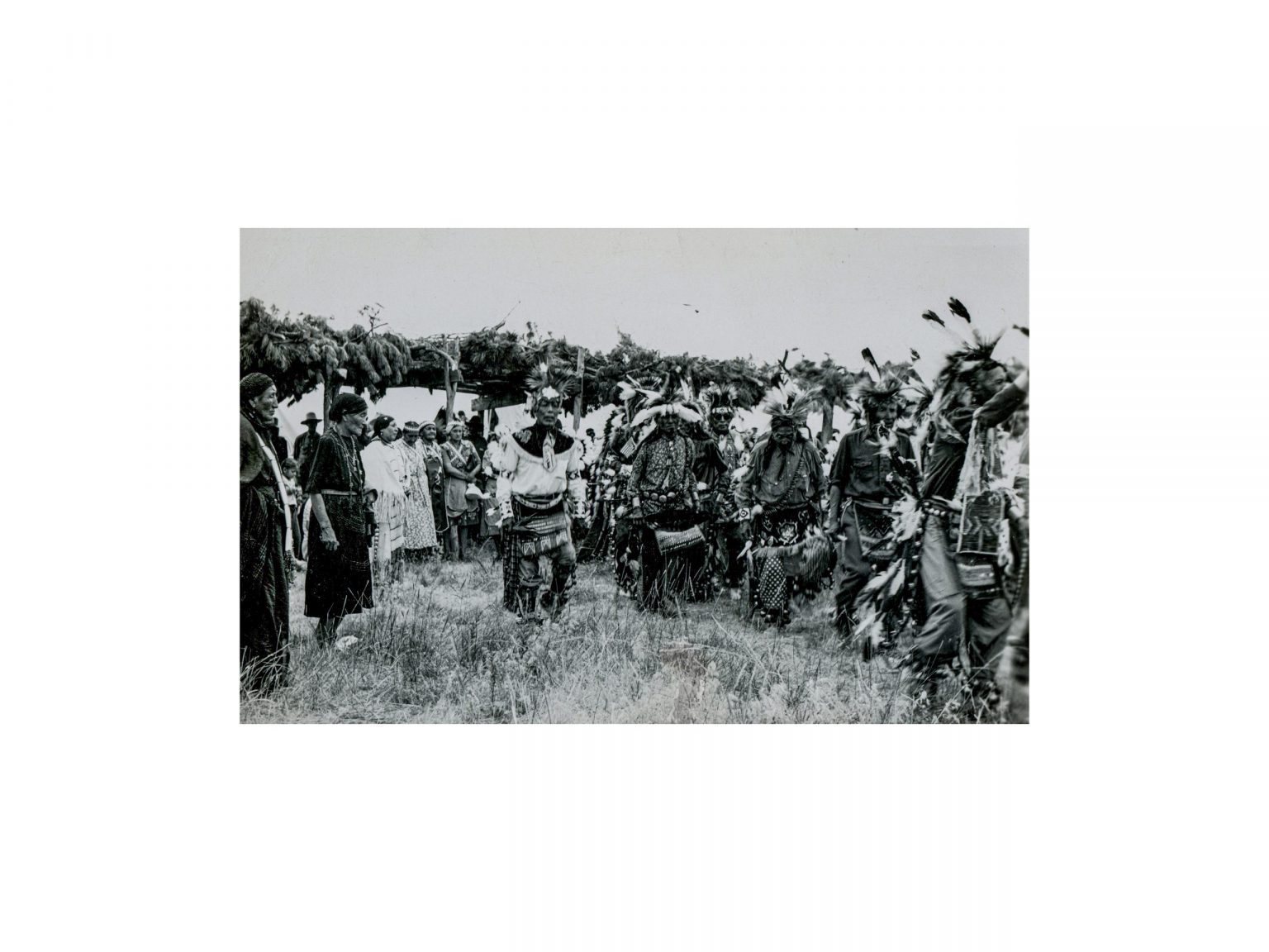 Sioux Indian dance photograph