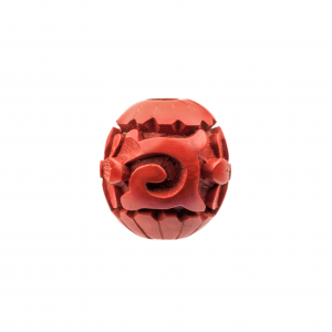 Antique Cinnabar Bead