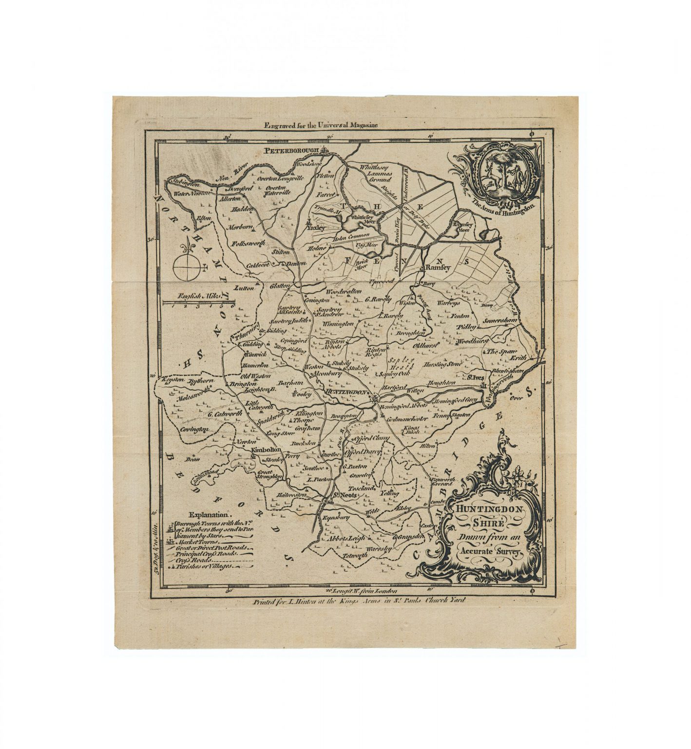 English Antique Map wall art