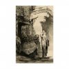 Cairo Egypt Bazaar Antique Wall Art Print